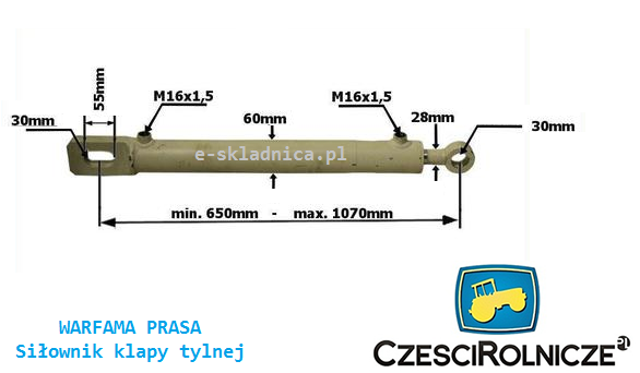 Części do prasy Ursus Z-543